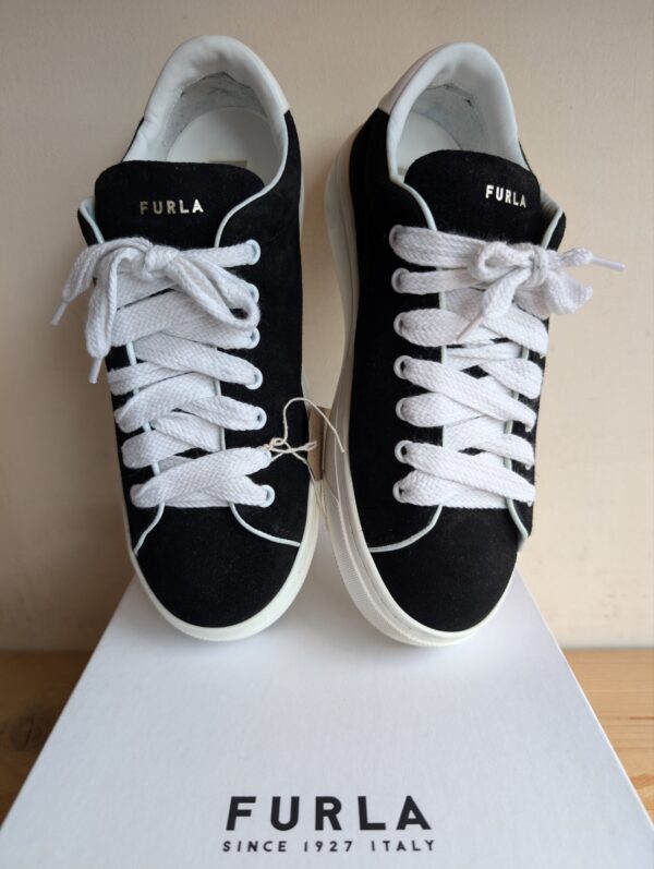 Furla Joy Lace-up Trainer UK5 - Image 3