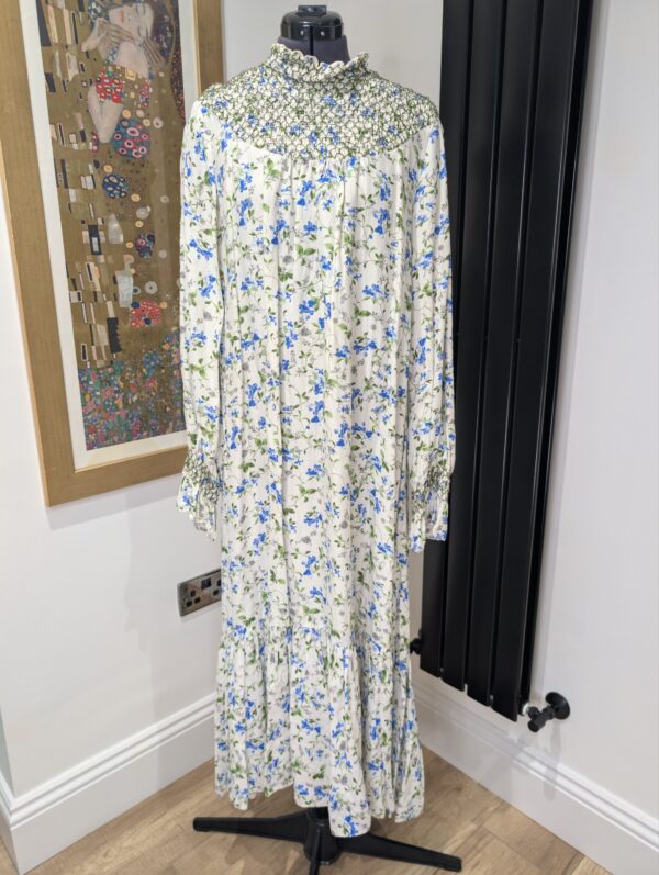 Zara Floral Vintage Style Maxi Dress UK12/14