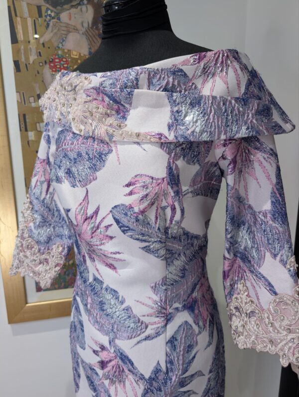 Lizabella Lilac Occasion Dress UK10 - Image 2