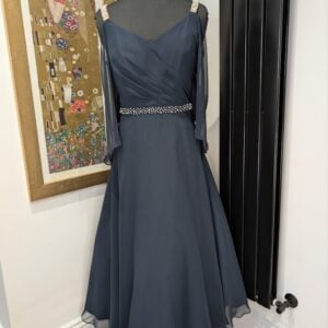 Richard Designs Navy Occasion Dress UK18