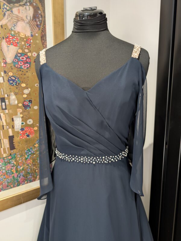Richard Designs Navy Occasion Dress UK18 - Image 2