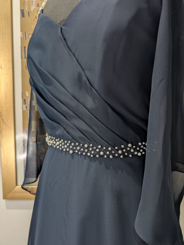 Richard Designs Navy Occasion Dress UK18 - Image 3