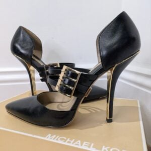 Michael Kors Black Stappy Heels EU39 / UK6