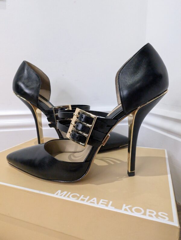Michael Kors Black Stappy Heels EU39 / UK6