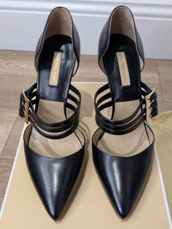 Michael Kors Black Stappy Heels EU39 / UK6 - Image 2