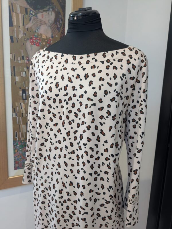 Marc Cain Leopard Dress Size 6 / UK16 - Image 2