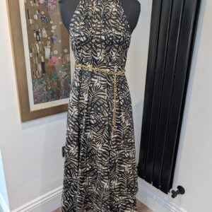 Michael Kors Leaf Print Dress Size Medium