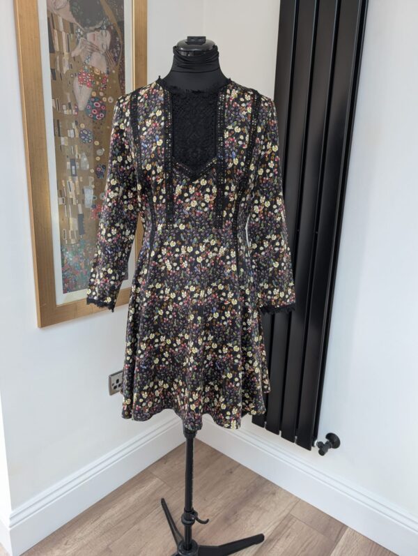 French Connection Floral Dress UK 10