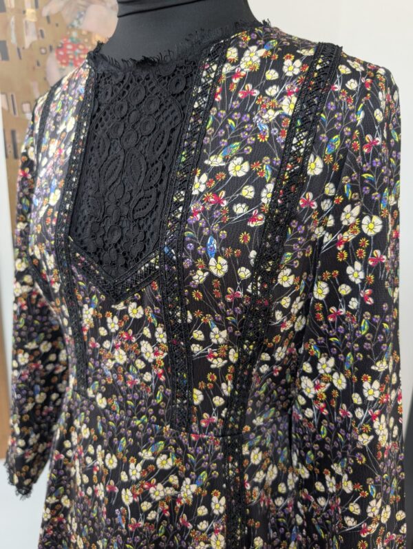 French Connection Floral Dress UK 10 - Image 2