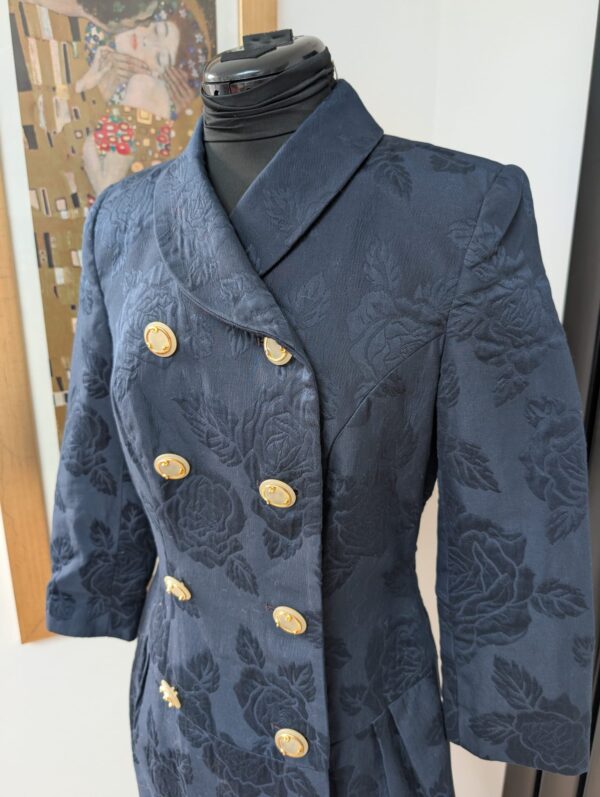Bruce Oldfield Navy Blazer Dress UK 8 - Image 2