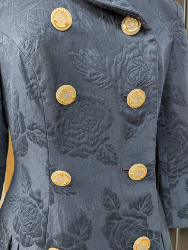 Bruce Oldfield Navy Blazer Dress UK 8 - Image 3