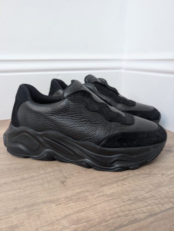 Russell & Bromley Suede & Leather Slip On Trainer UK 6