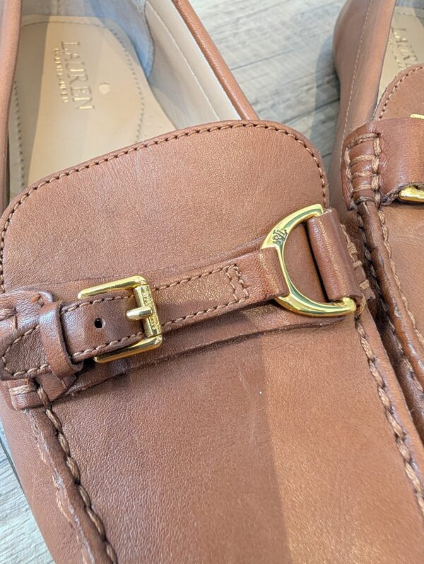 Ralph Lauren Brown Leather Loafer UK 6.5 - Image 2