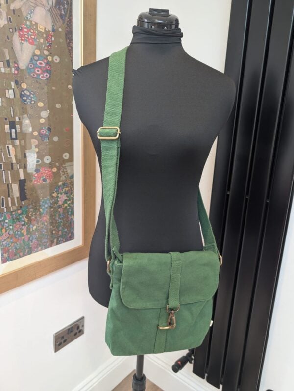 Seasalt Green Cotton Shoulder / Crossbody Bag