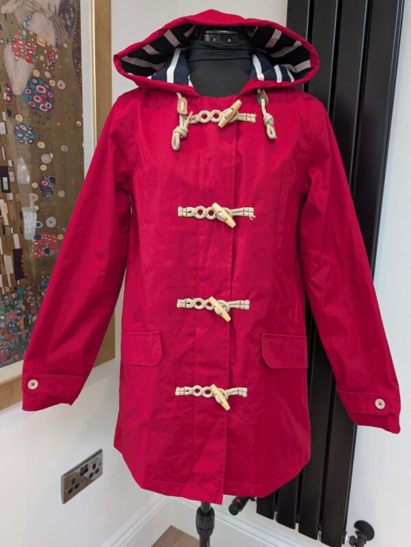 Seasalt Red Waterproof Coat UK 10