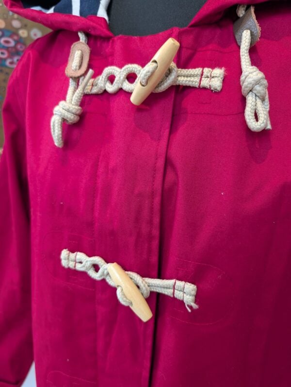 Seasalt Red Waterproof Coat UK 10 - Image 2