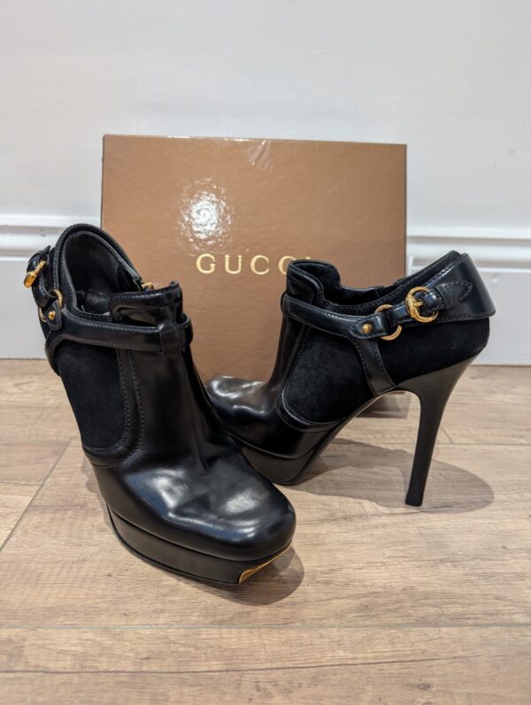 Gucci boots in box