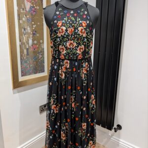 Monsoon embroidered dress UK 12