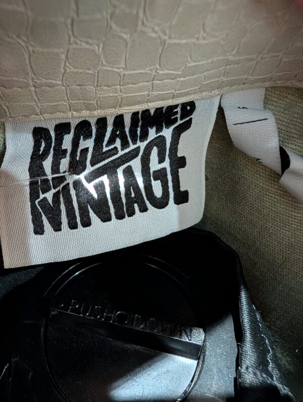 Reclaimed Vintage faux shacket UK 10 - Image 5