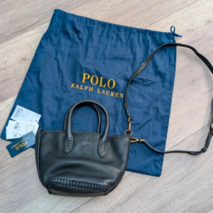 Ralph Lauren Micro Tote Leather Bag
