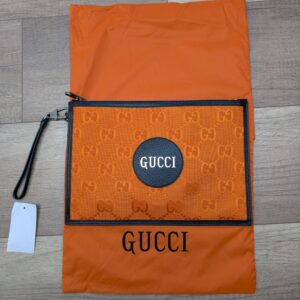 Gucci Orange Off Grid Clutch Bag